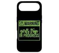 Avertissement ! Girls Trip in Progress Fun Party Girlfriends Meme Coque pour iPhone Air