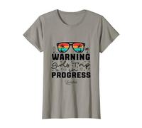 Avertissement Girls Trip in Progress Vacation Zambie T-Shirt