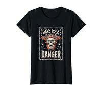 Avertissement : il s'agit d'une Attitude Rock T-Shirt Graphique avec Valeur