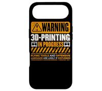 Avertissement Impression 3D en Cours Amusant Passionné d'imprimante 3D Coque pour iPhone Air