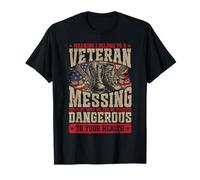 Avertissement : j'appartiens à un ancien combattant qui s'en prend à moi T-Shirt