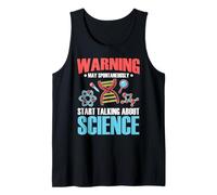 Avertissement Je Commence à Parler de sujets scientifiques Débardeur