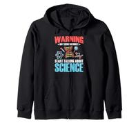 Avertissement Je Commence à Parler de sujets scientifiques Sweat à Capuche