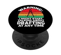 Avertissement : Je pourrais Commencer à Parler du dessinateur PopSockets PopGrip Adhésif