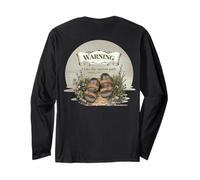 Avertissement : Je Prends Le Chemin étroit : Scripture Christian Apparel Manche Longue