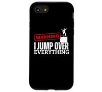 Avertissement : « Je saute par-dessus tout » Funny Parkour Coque pour iPhone SE (2020) / 7 / 8