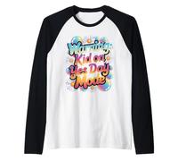 Avertissement Kid on Yes Day Mode Fête Amusante Filles Célébration Manche Raglan