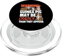 Avertissement : les cochons d'Inde peuvent être plus fous qu'ils n'apparaissent PopSockets PopGrip pour MagSafe