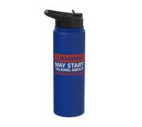 Avertissement peut commencer à parler d'endocrinologie | Stainless Steel Insulated Water Bottle
