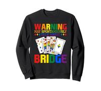 Avertissement Peut Parler spontanément de Bridge Rainbow Sweatshirt