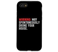 Avertissement : Peut spontanément bourdonner votre maison. Immobilier Coque pour iPhone SE (2020) / 7 / 8