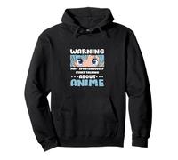 Avertissement peut spontanément commencer à parler d'anime Sweat à Capuche
