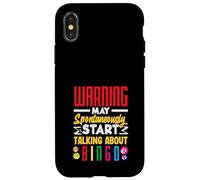 Avertissement peut spontanément commencer à parler de bingo Coque pour iPhone X/XS