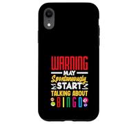Avertissement peut spontanément commencer à parler de bingo Coque pour iPhone XR