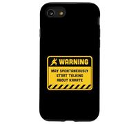 Avertissement Peut spontanément Commencer à Parler de karaté Coque pour iPhone SE (2020) / 7/8