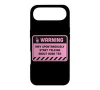 Avertissement Peut spontanément Commencer à Parler de thé Boba Coque pour iPhone Air