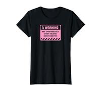 Avertissement Peut spontanément Commencer à Parler de thé Boba T-Shirt Graphique avec Valeur