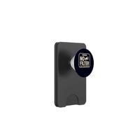 Avertissement sans Filtre Ask At Your Own Risk Funny Sarcastic PopSockets PopWallet pour MagSafe