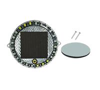 Avertissement Solaire - Flare De Sécurité LED | Lampe De Signal De Véhicule Clignotant | Balise D'alarme De Capteur Intelligent | Lumière D'urgence Imperméable Avec Lueur Colorée Pour Les Chantiers