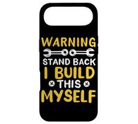 Avertissement Stand Back I Build This Myself Automotive Engineer Coque pour iPhone Air