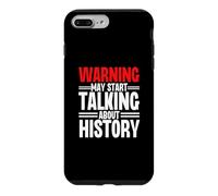 Avertissement : Un Professeur d'école Amusant Peut Commencer à Parler d'histoire Coque pour iPhone 7 Plus/8 Plus