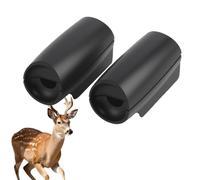 Avertisseur Anti Cerfs - 1 Paire De Protecteurs Ultrasoniques,Dispositifs D'Alerte Anti-Cerfs - Pour Nuit, Autoroute, Camping, Road Trip, Conduite, Trajet, Randonnée, Faune