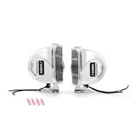 Avertisseur Deux Tons en Acier Inoxydable 12V pour Bateaux, Klaxon Camion, Corne de Signalisation Étanche 130dB Super Fort, Klaxon Auto Camion Corne de Bateau - pour Yacht Marin SUV