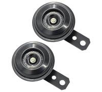 Avertisseur Klaxon 12V,2pcs Klaxon Moto 12V,Corne de Signal Universelle,Moto Avertisseur Motocycle Universel Horn,pour Moto Scooter Roller Cyclomoteur ATV