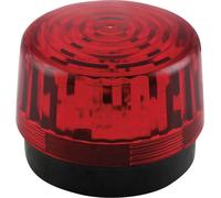 Velleman Lumière clignotante LED rouge, pour usage intérieur, 12 VCC, 15 LED blanches, IP20, ABS/acrylique