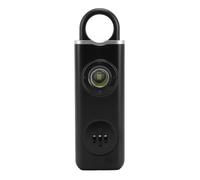 Avertisseur Personnel de Sécurité 130dB avec Lampe Stroboscopique, Lampe