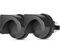 avertisseur sonore 12V 108dB noir à vis sans fin pour véhicules de tourisme et poids lourds
