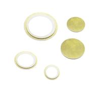 Avertisseur sonore à élément piézoélectrique | 10 pièces/lot(23mm Brass)
