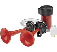 Avertisseur sonore avec compresseur 2 sons Hella 3PB 003 001-661 24 V