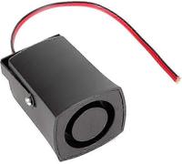 Avertisseur Sonore De Recul, 12 V 115 Db, Alarme De Recul Pour Voiture, Klaxon De Secours, Avertisseur Sonore Noir Universel