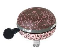 Avertisseur sonore pour vélo Basil Bohème 80 mm Rouge figue Rouge figue / Motif Bohême G