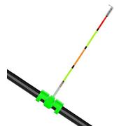 Avertisseurs de Touche pour Cannes à pêche,Clip de Haute sensibilité Tout Temps étanche - Indicateur de Touche Flottant pour pêche de Nuit | pour Amateurs Familles Amis Père Grand-père