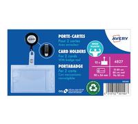 Avery-Zweckform 4827 Pochette pour carte d'identité (l x H) 90 mm x 54 mm 10 pc(s)