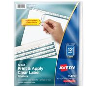 Avery 11429 intercalaire - intercalaires (Blanc, Letter)