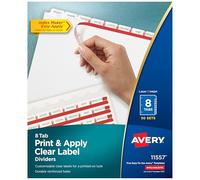 Avery 11557 intercalaire - intercalaires (Blanc)