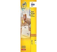 AVERY - 1200 Étiquettes Multi-Usages UltraGrip Personnalisables - Sans Bourrage - Format 70 x 70 mm - Impression Laser, Jet d'Encre et Copieur