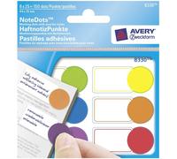 Avery 150 Index-Streifen Notes Autocollantes Drapeaux Signet Étiquette Fermeture