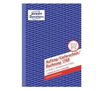 Avery 1749 Formulaire Et Livre De Comptabilité A5 40 Pages