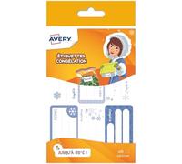 AVERY - 18 Étiquettes Congélation pour Boîtes - Prêtes à L'Emploi - Format 65 x 33 mm