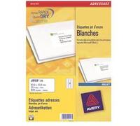 Avery - 33.9 x 64 mm 600 unités (25 feuille(s) x 24) étiquettes adresses G