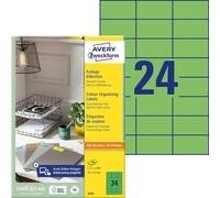 Avery - 3449 - Étiquettes Sans Cadre - Vert