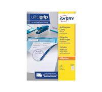 Avery 3489 Lot de 3000 étiquettes multifonctions Format A4