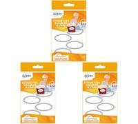 AVERY - 36 Étiquettes Solubles pour Bocaux Ovales Blanches avec Contours Gris Personnalisables - Se Dissout sous l'Eau - Resistantes au Réfrigérateur et passent au Micro-Ondes - Format 55 x 29 mm