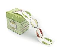 Avery - 56829 - Boîte de 50 Stickers Ronds - Motifs Noël