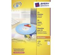 Avery 572157 Etiquettes 117x117 Mm Blanc