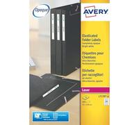 Avery 600 étiquettes pour tranche de pochette élastique